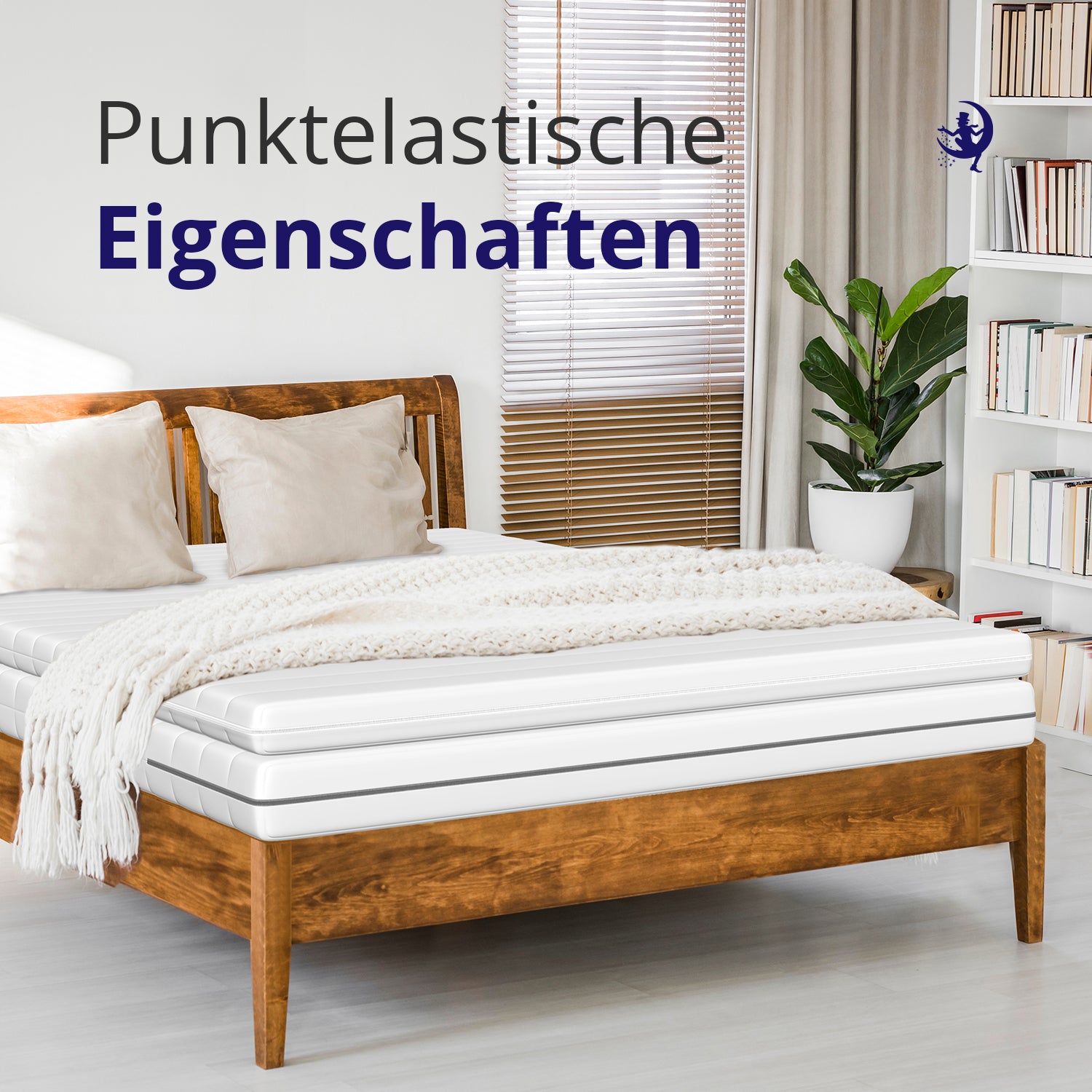 Kaltschaum Topper als stilvolle und punktelastische Matratzenauflage – ideales Upgrade für jedes Schlafzimmer