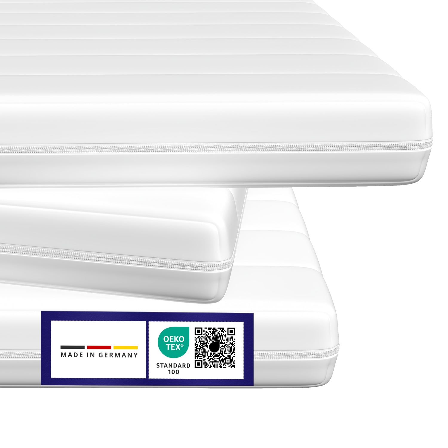 Kaltschaum Topper made in Germany – OEKO-TEX zertifiziert für schadstoffgeprüfte und sichere Schlafprodukte