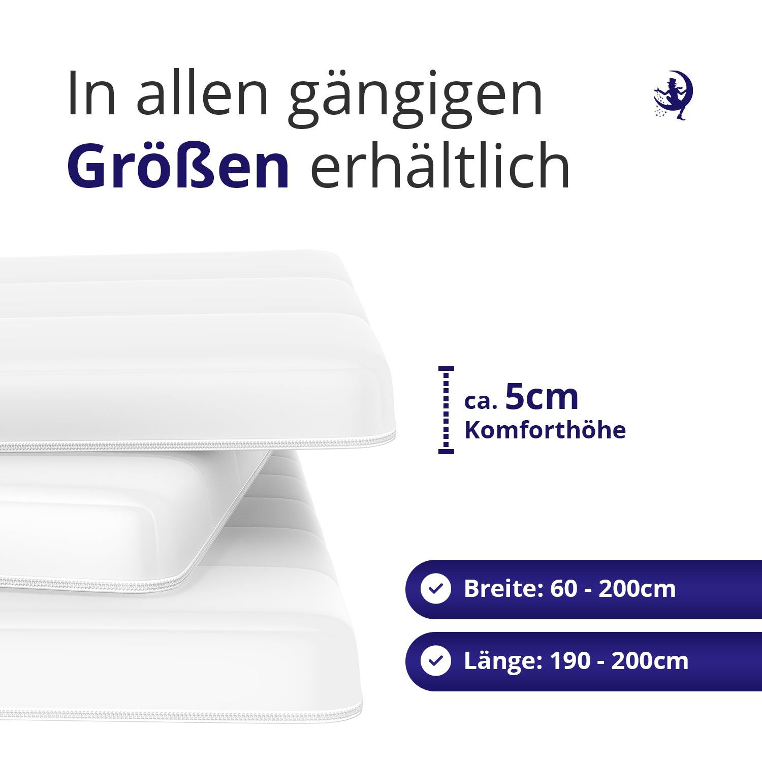 Gelschaumtopper 5cm
