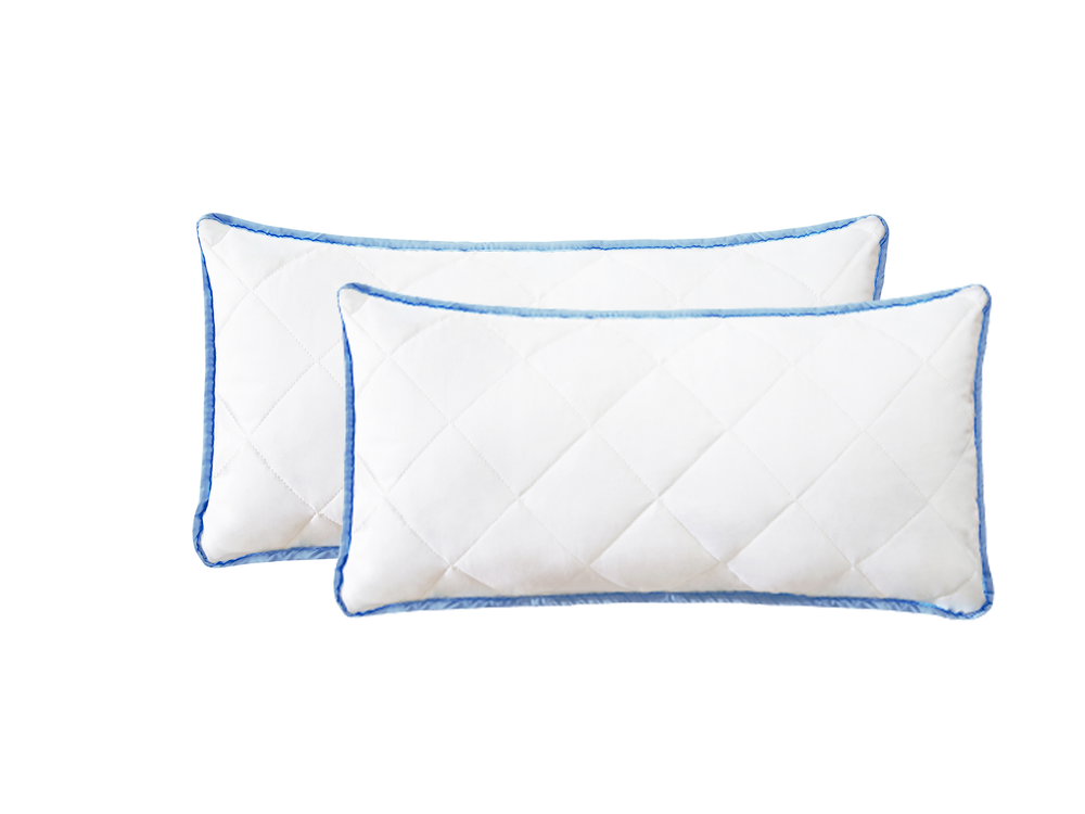 Hover image of SoftCloud Duo - Oreillers microfibres (lot de 2, bleu) 